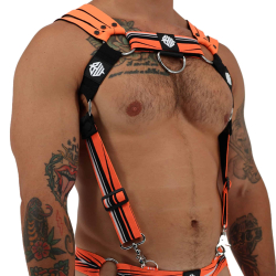 Breedwell Circuit Breaker Body Harness - Neon Orange