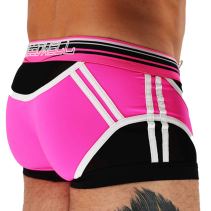 Boxer Circuit Breaker Rose Fluo - Noir Breedwell