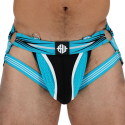 Breedwell Jock Strap Circuit Breaker Bleu Turquoise - Noir