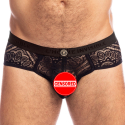 L'Homme invisible Slip Push Up Black Magic Noir