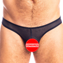 L'Homme invisible String Bikini Bleu Nuit