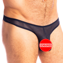 L'Homme invisible String Bikini Bleu Nuit