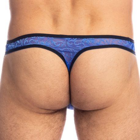 L'Homme invisible Palermo Bikini Thong - Blue