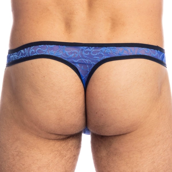 L'Homme invisible Palermo Bikini Thong - Blue