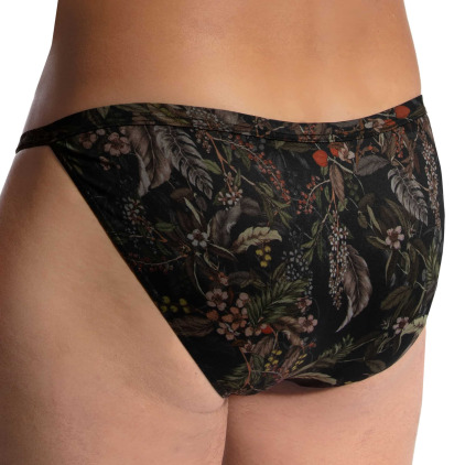 Slip Tanga Rio RED 2478 Floral Olaf Benz