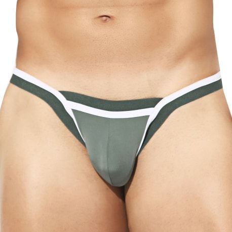 Intymen Stream Line Bikini Briefs - Olive