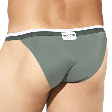 Intymen Slip Bikini Stream Line Olive