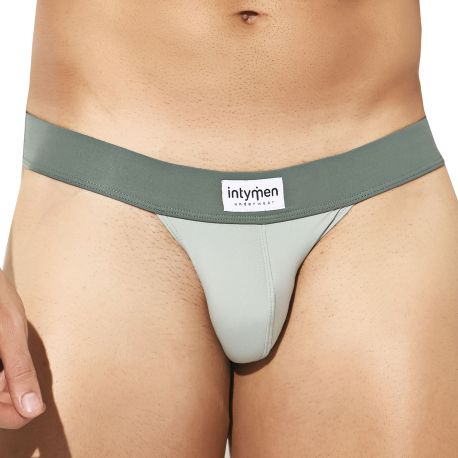 Intymen Slip Tanga Natural Fit Olive