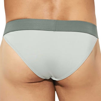 Intymen Natural Fit Tanga Briefs - Olive