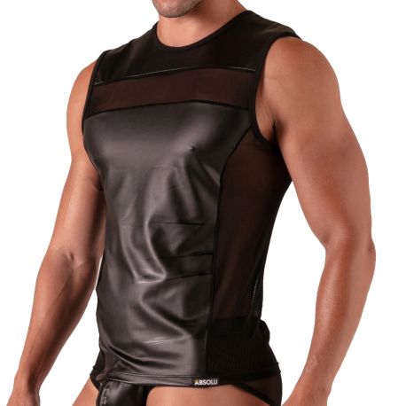Absolu Male Rebel Tank Top - Black