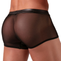 Absolu Male Boxer Zipped Rebel Noir