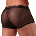 Absolu Male Rebel Zipped Trunks - Black