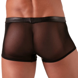 Boxer Zipped Rebel Noir Absolu Male