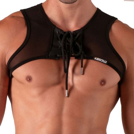 Absolu Male Rebel Harness - Black