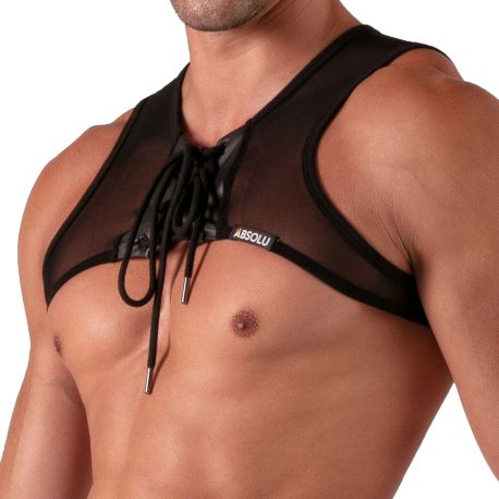 Absolu Male Rebel Harness - Black