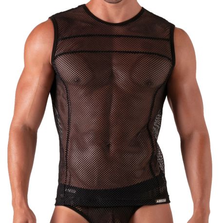 Absolu Male Débardeur Séduction Noir
