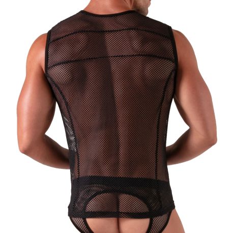 Absolu Male Débardeur Séduction Noir