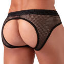 Absolu Male Seduction Bottomless Briefs - Black