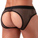 Absolu Male Slip Empty Bottom Séduction Noir