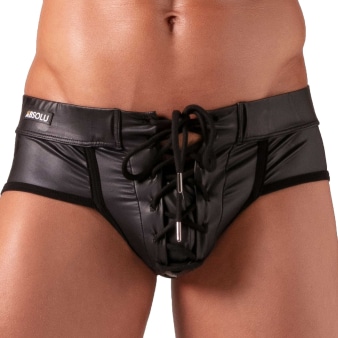 Absolu Male Bondage Briefs - Black