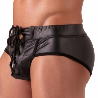 Absolu Male Bondage Briefs - Black