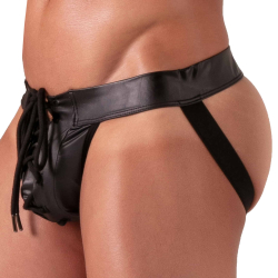 Jock Strap Bondage Noir Absolu Male
