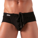 Absolu Male Slip à Lacet Noir