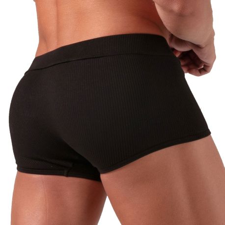 Absolu Male Lace-Up Trunks - Black