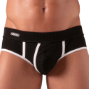 Absolu Male Slip Open Versatile Noir