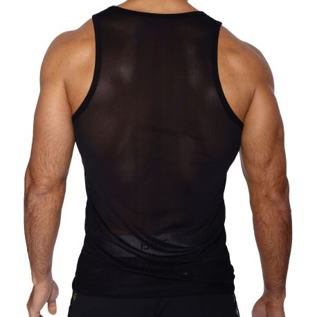 Bike Mesh Tank Top - Black