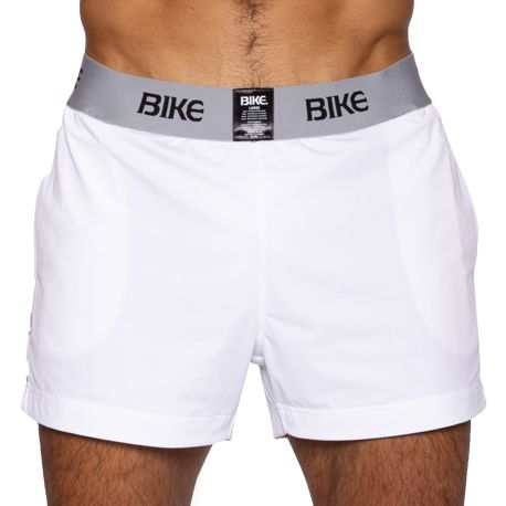 Bike Short Jock Blanc