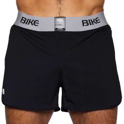 Short Jock Peek A Boo Noir Bike
