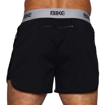 Short Jock Peek A Boo Noir Bike