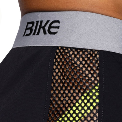 Short Jock Peek A Boo Noir Bike