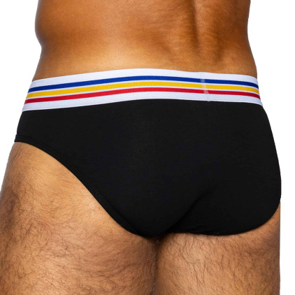Bike Cotton Briefs - Black