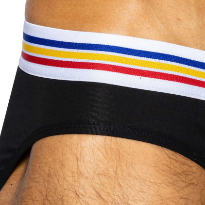 Bike Cotton Briefs - Black
