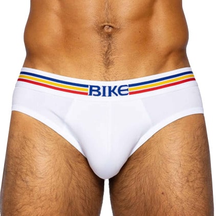 Slip Coton Blanc Bike