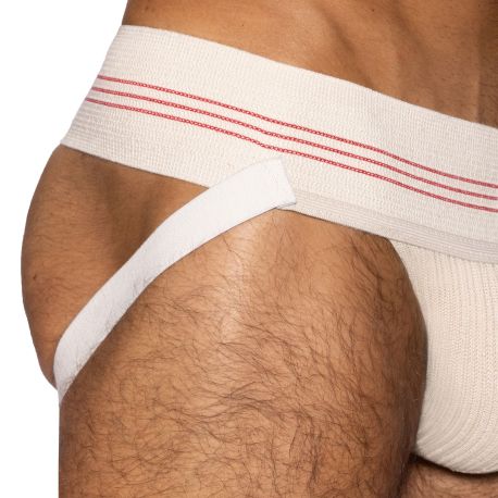Bike Vintage Jockstrap - Cream