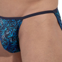 HOM Slip Tanga Funky Styles Bleu