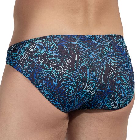 HOM Slip Confort Micro Funky Styles Bleu