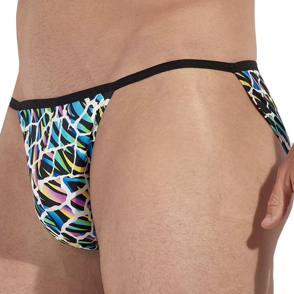 HOM Funky Styles Tanga Briefs - Multicolor