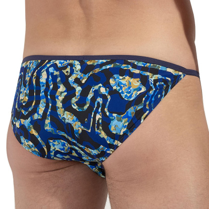 Slip Tanga Funky Styles Bleu Marine HOM
