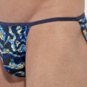 HOM Slip Tanga Funky Styles Bleu Marine