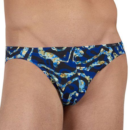 HOM Slip Comfort Micro Funky Styles Bleu Marine