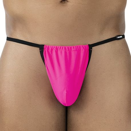 CUT4MEN String à Poche Ajustable SP4NDEX GLOW Rose Vif