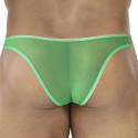 CUT4MEN SP4NDEX GLOW Mesh Capri Briefs - Green