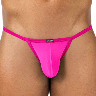 Mini Slip Kini SP4NDEX GLOW Mesh Rose Vif CUT4MEN