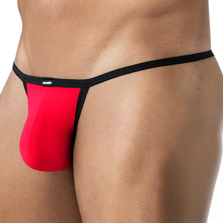 CUT4MEN SP4NDEX GLOW Kini Mini Thong - Red