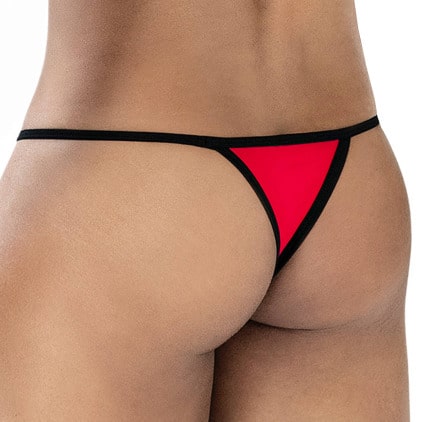 String Mini Kini SP4NDEX GLOW Rouge CUT4MEN