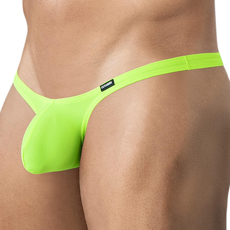 CUT4MEN SP4NDEX GLOW Bulge Thong - Neon